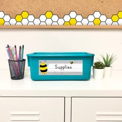 Busy Bees Bees Name Plates-Nameplates & Name Tags-Tools 4 Teaching-Classroom Decor and More