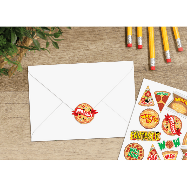 Pizza Stickers-Stickers-Tools 4 Teaching-Classroom Decor and More