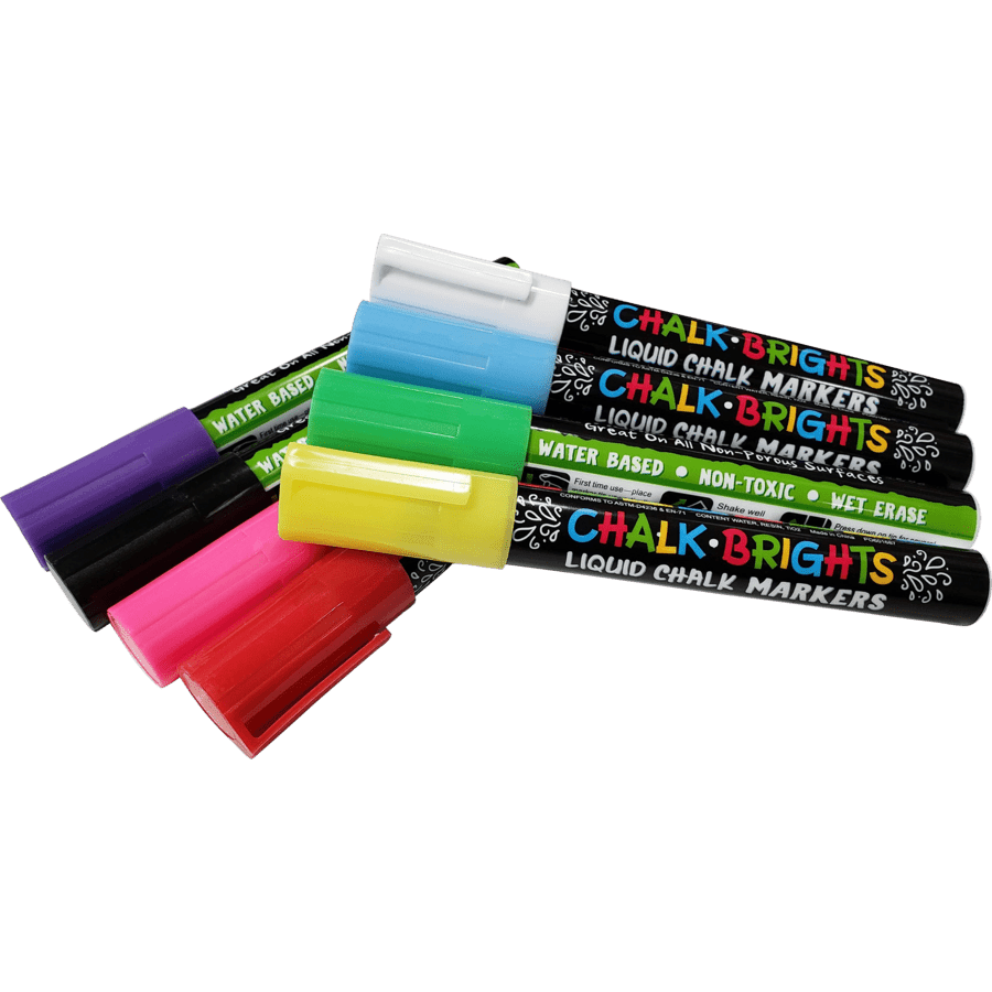 Chalk Brights Liquid Chalk Markers-Art Supplies-Tools 4 Teaching-Classroom Decor and More