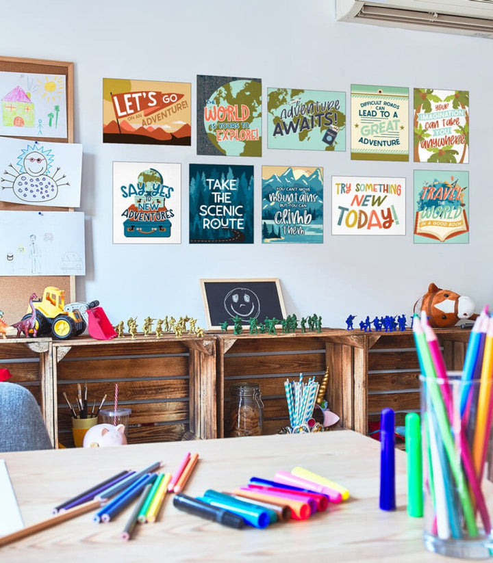 Let's Explore Mini Posters: Let's Explore Poster Set-Posters-Tools 4 Teaching-Classroom Decor and More