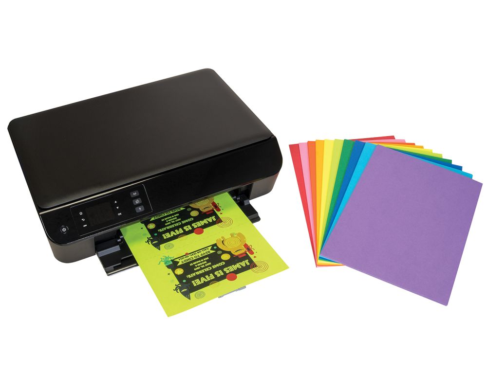Pacon® Colorful Card Stock 8-1/2" X 11" 10 Colors 100 Sheets-Card Stock-Tools 4 Teaching-Classroom Decor and More