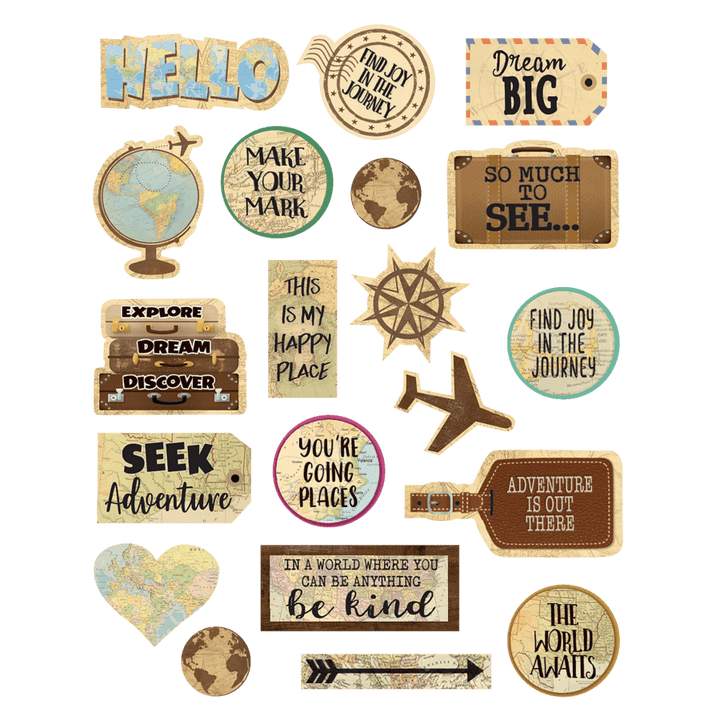 Travel the Map Stickers-Stickers-Tools 4 Teaching-Classroom Decor and More