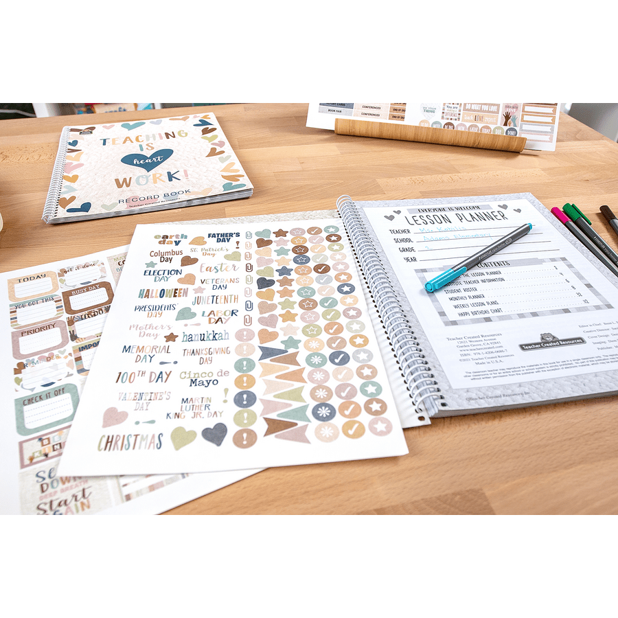 Everyone is Welcome Lesson Planner-Record & Plan Books-Tools 4 Teaching-Classroom Decor and More