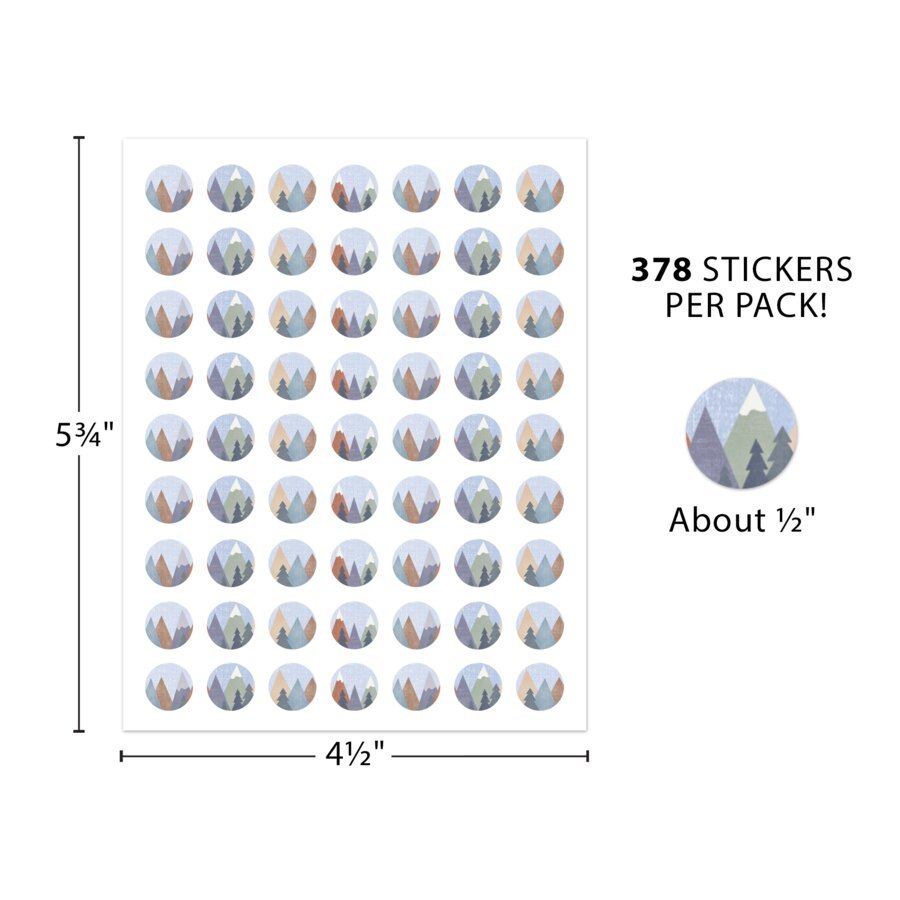 Moving Mountains Mini Stickers-Stickers-Tools 4 Teaching-Classroom Decor and More