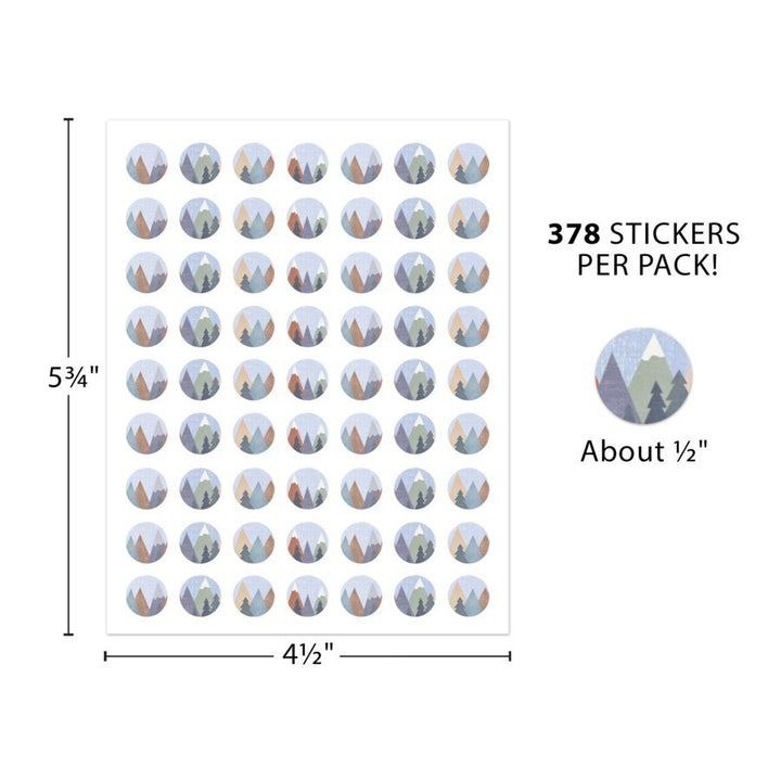 Moving Mountains Mini Stickers-Stickers-Tools 4 Teaching-Classroom Decor and More