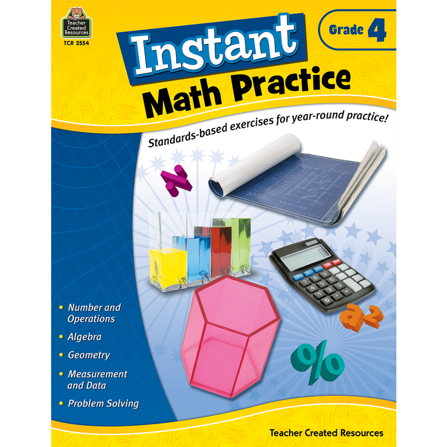Instant Math Practice: Grades 2-6-Math Books-Tools 4 Teaching-Classroom Decor and More