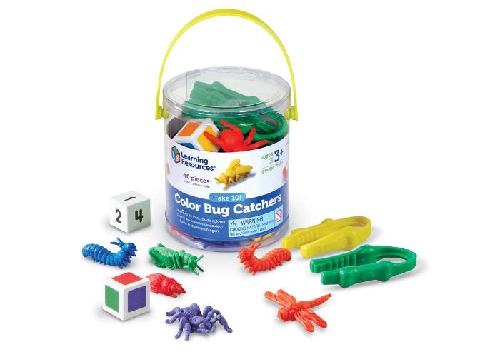 Take 10! Color Bug Catchers-Addition & Subtraction-Tools 4 Teaching-Classroom Decor and More