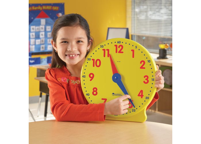 Big Time™ Demonstration Clock-Time & Money-Tools 4 Teaching-Classroom Decor and More
