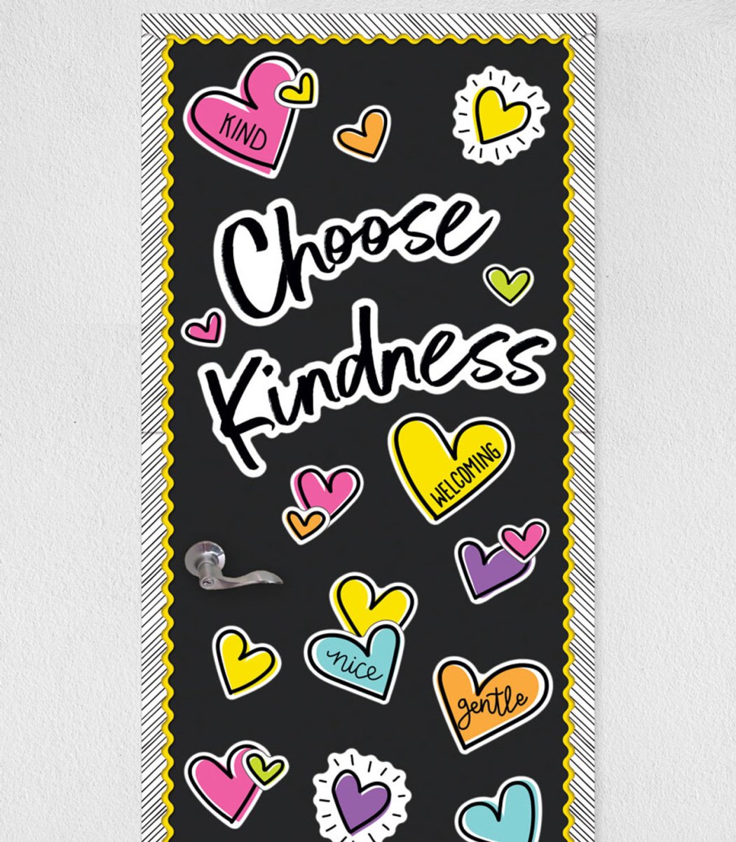 Kind Vibes Choose Kindness Bulletin Board Set - Tools 4 Teaching