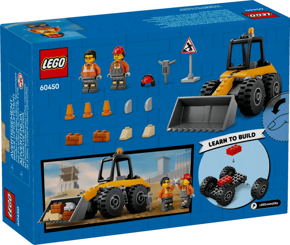 LEGO® City Yellow Construction Wheel Loader-LEGO-Tools 4 Teaching-Classroom Decor and More