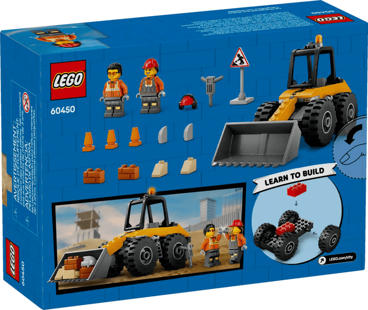 LEGO® City Yellow Construction Wheel Loader-LEGO-Tools 4 Teaching-Classroom Decor and More