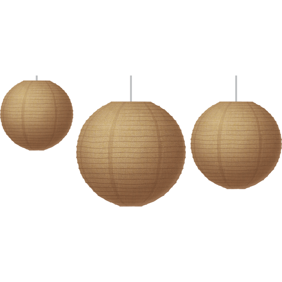 Burlap Paper Lanterns-Lanterns-Tools 4 Teaching-Classroom Decor and More