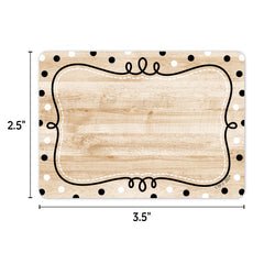 Core Decor Loop-de-Dots on Wood Labels-Accents-Tools 4 Teaching-Classroom Decor and More
