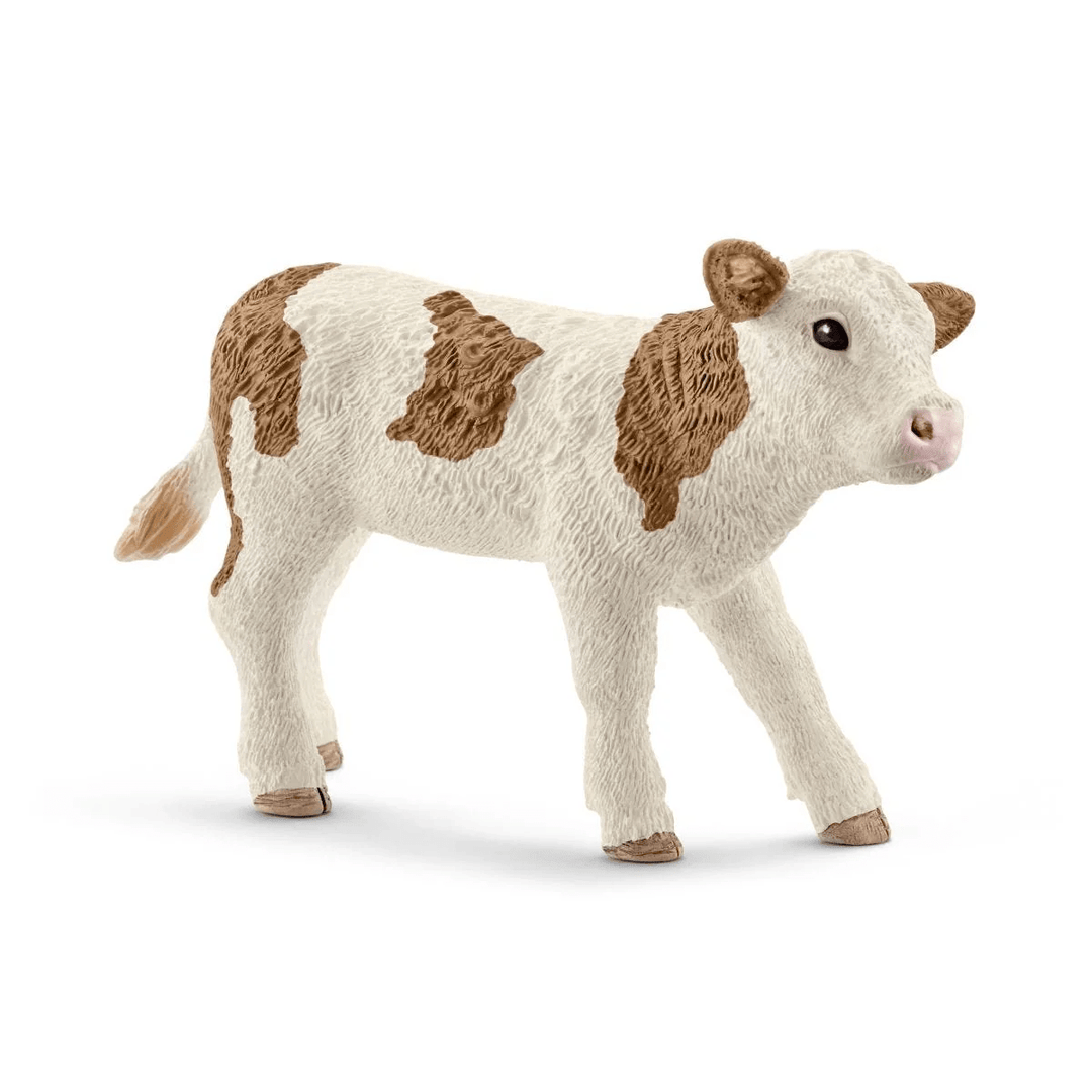 Simmental calf-Schleich USA-Tools 4 Teaching-Classroom Decor and More