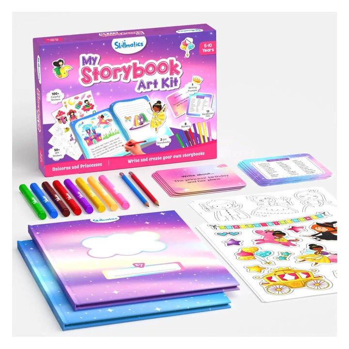 My Storybook Art Kit - Unicorns & Princesses (ages 5-10)-Craft Activity-Tools 4 Teaching-Classroom Decor and More