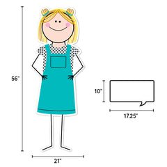 Stick Kids Jumbo Tommie Giant Banner-Banner-Tools 4 Teaching-Classroom Decor and More