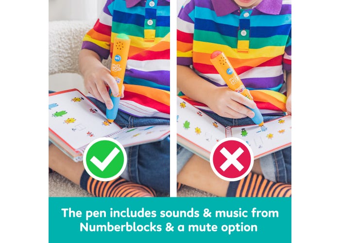 Hot Dots® Numberblocks Activity Book 11-20 & Interactive Pen-Numbers, Counting & Sorting-Tools 4 Teaching-Classroom Decor and More