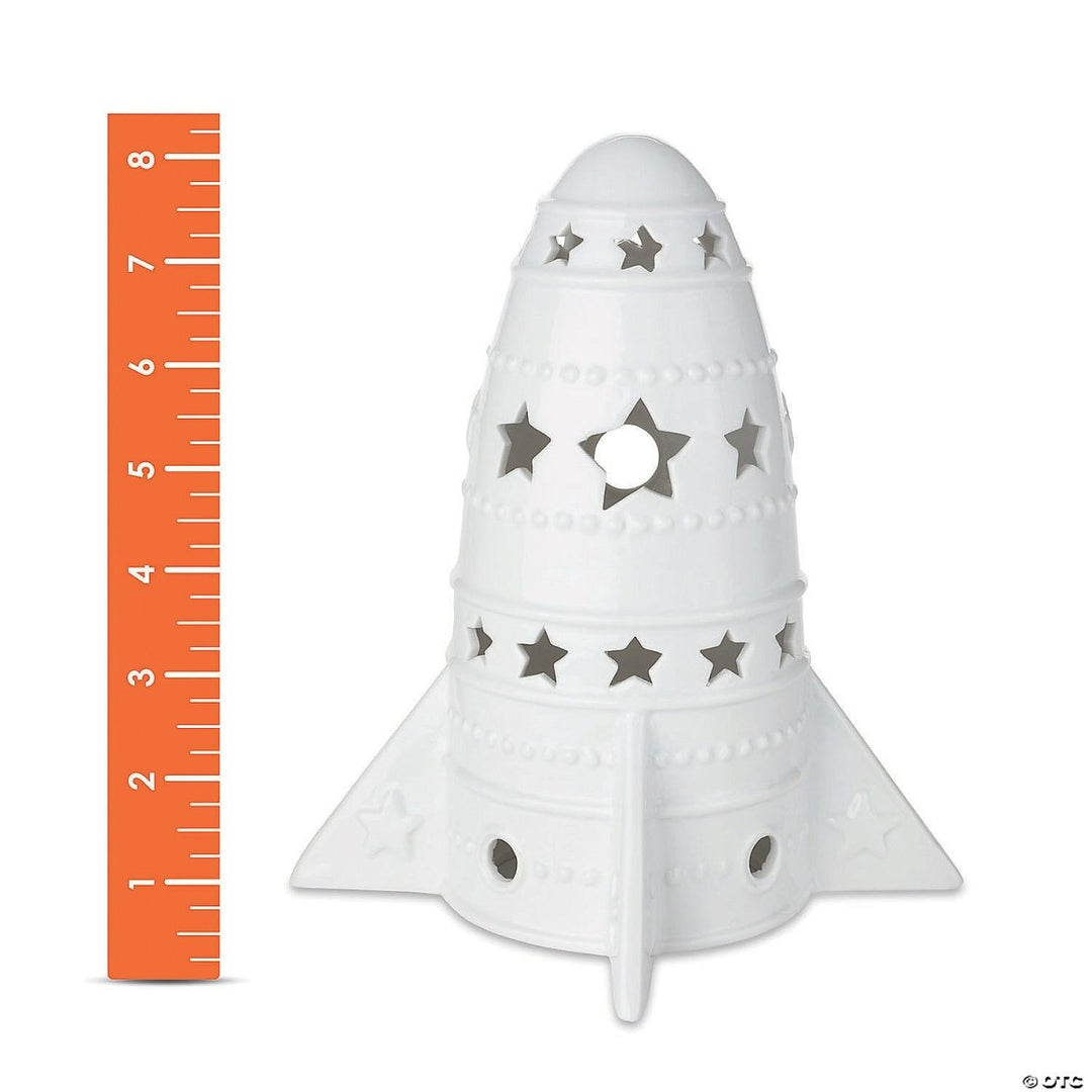 Paint Your Own Porcelain: Rocket Light-Craft Activity-Tools 4 Teaching-Classroom Decor and More