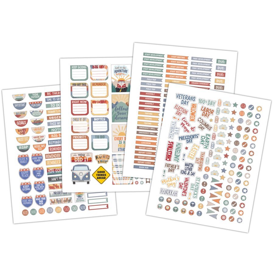 Moving Mountains Road Trip Teacher Plan Book-Record & Plan Books-Tools 4 Teaching-Classroom Decor and More