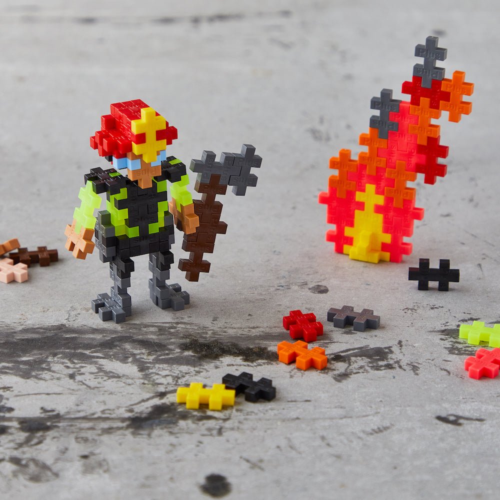 PLUS PLUS® Tube - 70 PC - Everyday Heroes - Fire-Plus Plus-Tools 4 Teaching-Classroom Decor and More