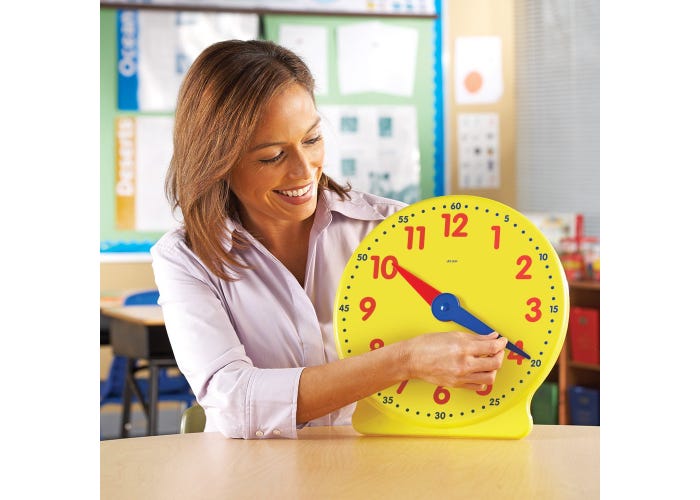 Big Time™ Demonstration Clock-Time & Money-Tools 4 Teaching-Classroom Decor and More