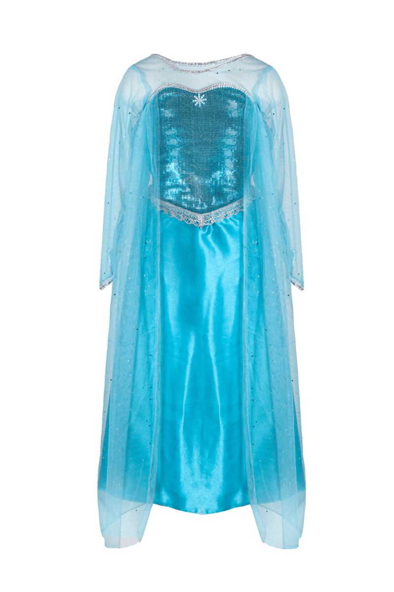Ice Queen Dress, Size 5-6-Dress Up & Jewelry-Tools 4 Teaching-Classroom Decor and More