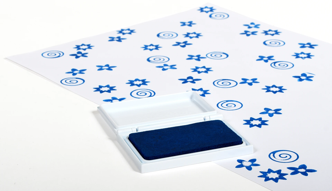 Washable Stamp Pad - Blue-Stamps &amp; Stamp Pads-Tools 4 Teaching-Classroom Decor and More