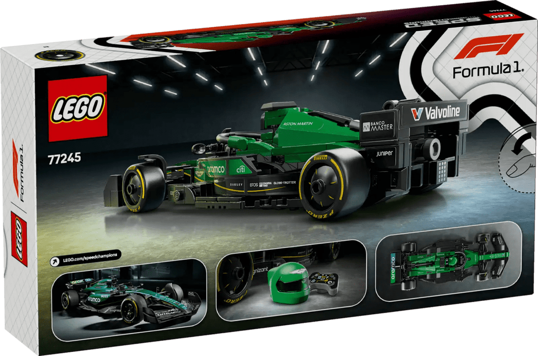 LEGO® Speed Champions Aston Martin Aramco F1® AMR24 Race Car-LEGO-Tools 4 Teaching-Classroom Decor and More