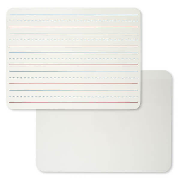 Dry Erase Boards Lapboard Plain/Lined Two Sided - Tools 4 Teaching