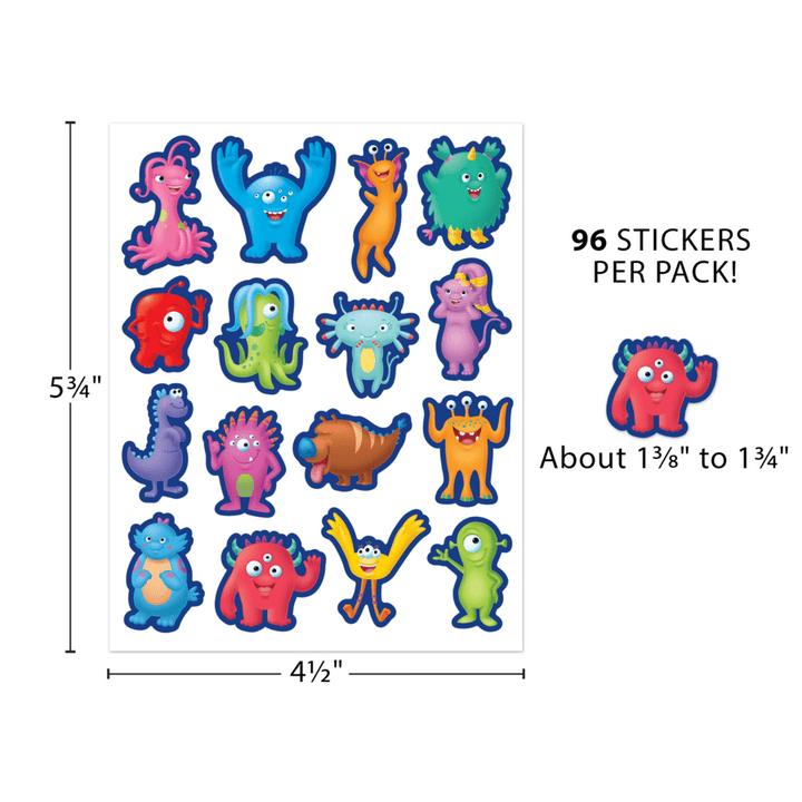 Monster Stickers-Stickers-Tools 4 Teaching-Classroom Decor and More