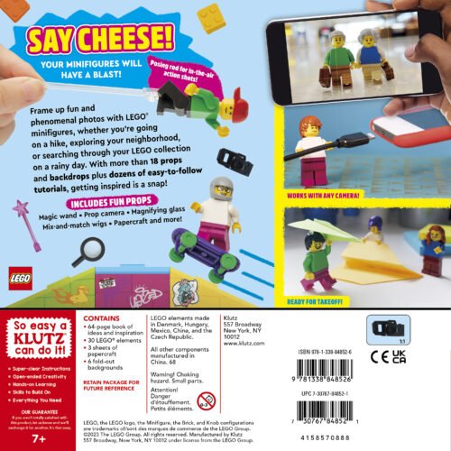 Lego Minifigure Photography-Craft Activity-Tools 4 Teaching-Classroom Decor and More