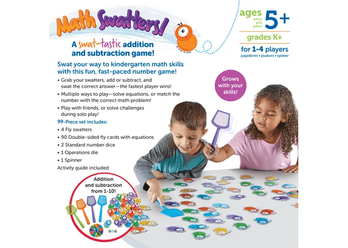 Math Swatters™ Addition & Subtraction Game-Addition & Subtraction-Tools 4 Teaching-Classroom Decor and More
