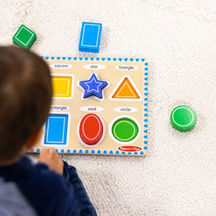 Shapes Chunky Puzzle - Tools 4 Teaching