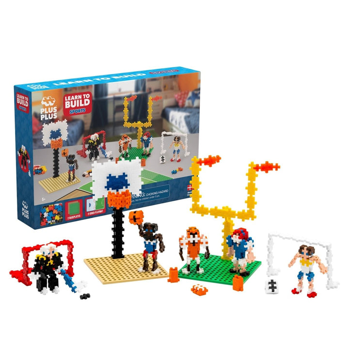 PLUS PLUS® Learn to Build - Sports-Plus Plus-Tools 4 Teaching-Classroom Decor and More