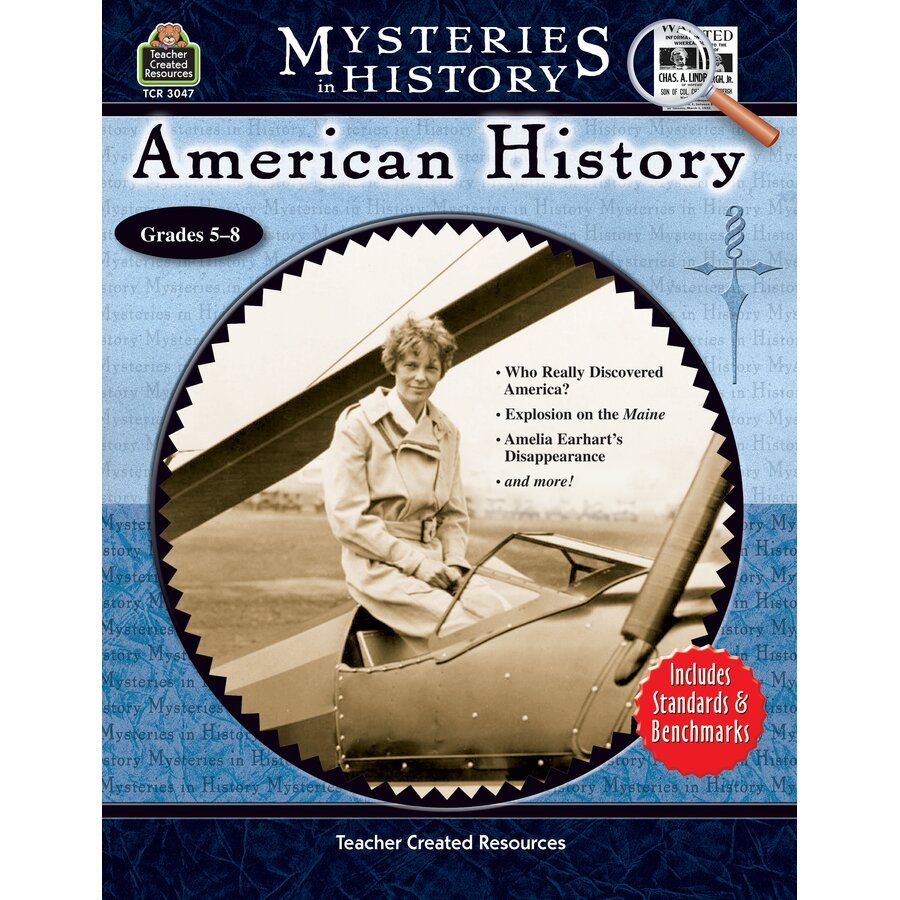 Mysteries in History: American History-Social Studies Books-Tools 4 Teaching-Classroom Decor and More