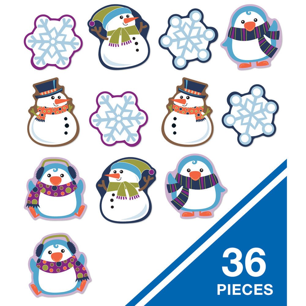 Winter Mix Cutouts-Accents-Tools 4 Teaching-Classroom Decor and More