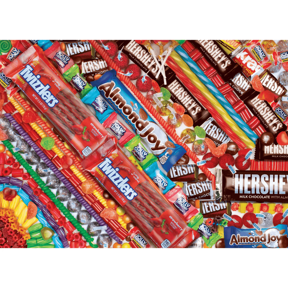Hershey's Sweet Tooth Fix - 1000 Piece Jigsaw Puzzle-Puzzles-Tools 4 Teaching-Classroom Decor and More