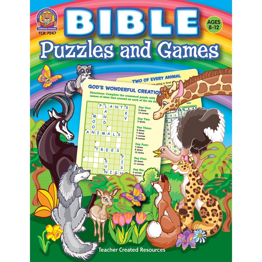Bible Puzzles and Games-Religious-Tools 4 Teaching-Classroom Decor and More