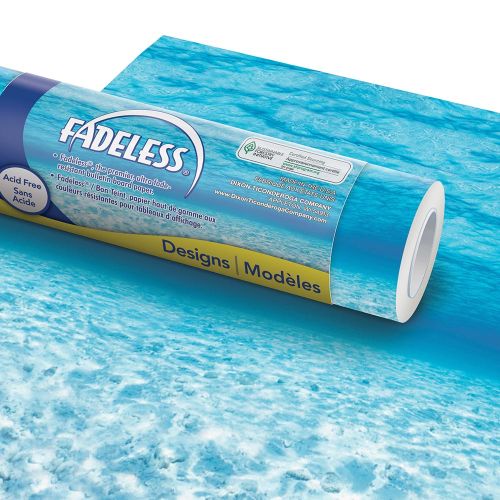 Fadeless® Bulletin Board Art Paper 47.25" X 12' - Under the Sea-Bulletin Board Paper - Fadeless-Tools 4 Teaching-Classroom Decor and More