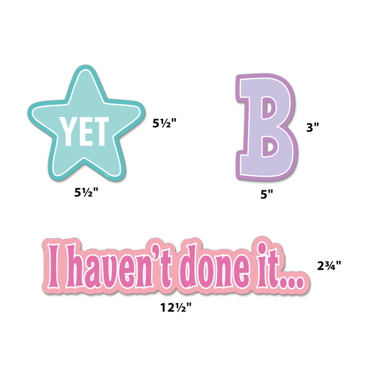 Pastel Pop Believe in the Power of Yet Mini Bulletin Board-Mini Bulletin Boards-Tools 4 Teaching-Classroom Decor and More