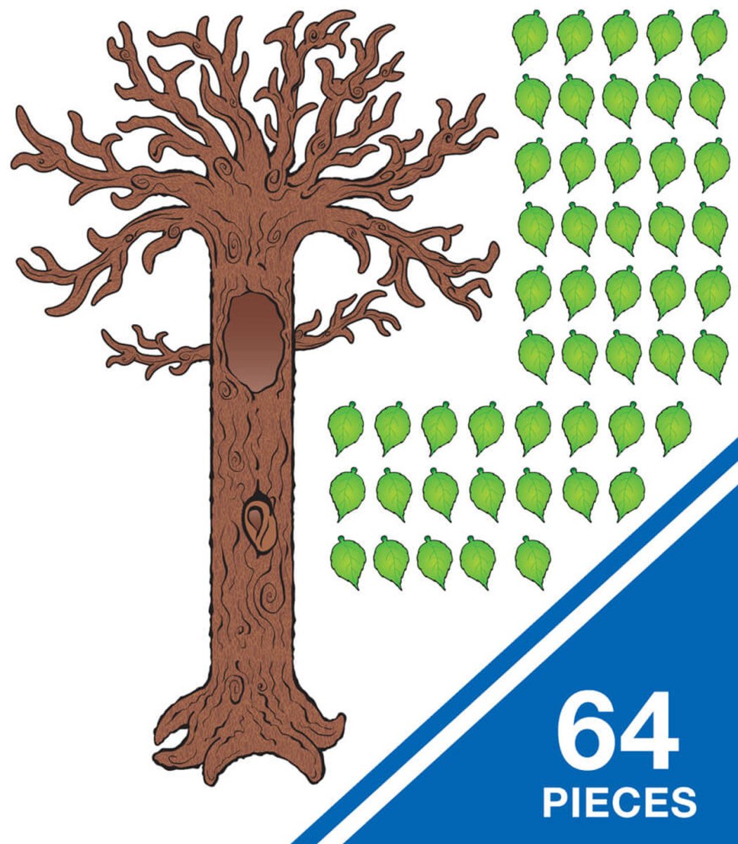 Big Tree Bulletin Board Set-Bulletin Board Sets-Tools 4 Teaching-Classroom Decor and More