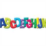 Color My World ABC Diecut Border-Borders-Tools 4 Teaching-Classroom Decor and More