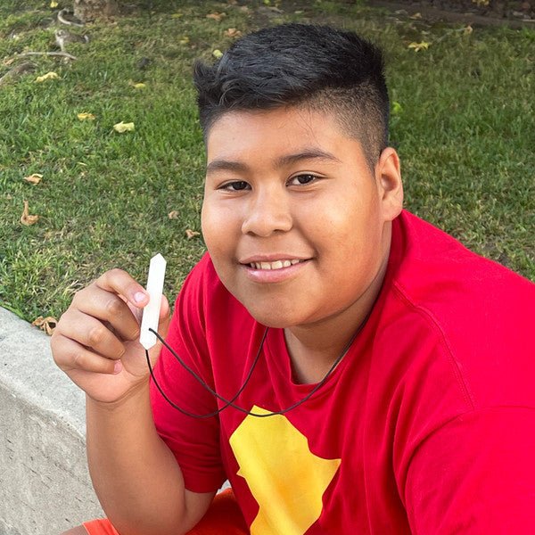 Ark's Krypto-Bite® Chewable Gem Necklace - Royal Blue, XXT / Very Firm-Sensory Play-Tools 4 Teaching-Classroom Decor and More