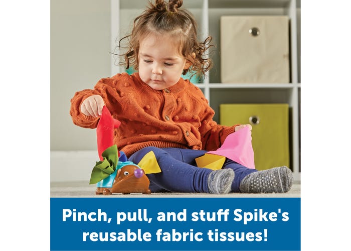 Spike the Fine Motor Hedgehog® Tissue Pal™-Fine Motor-Tools 4 Teaching-Classroom Decor and More