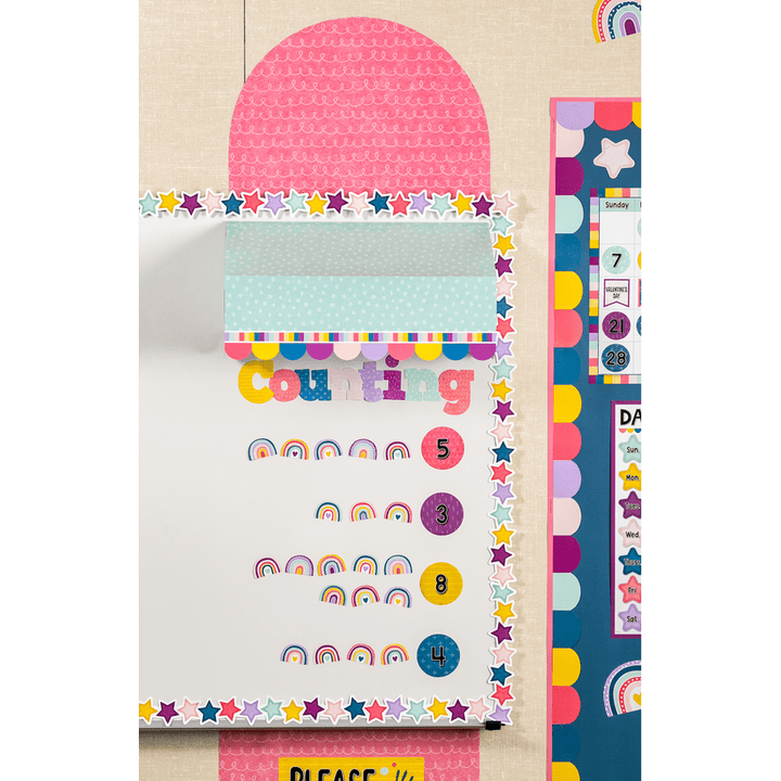 Better Than Paper® Bulletin Board Roll: Fun Size Coral Pink Loop-De-Loop-Bulletin Board Paper - Better Than Paper-Tools 4 Teaching-Classroom Decor and More