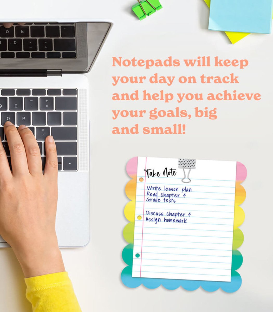 Creatively Inspired Take Note Notepad-Notepads-Tools 4 Teaching-Classroom Decor and More