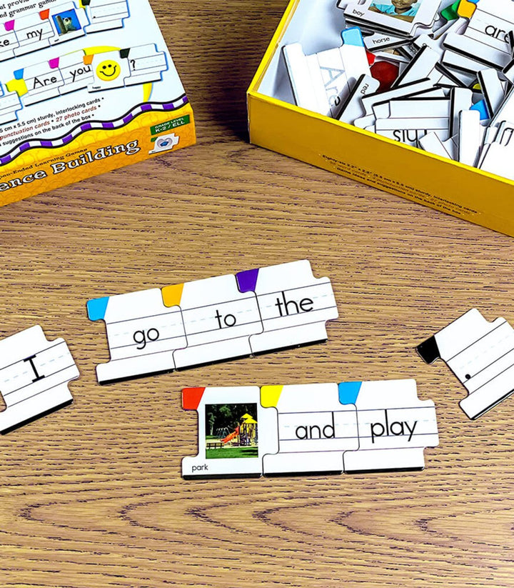 Sentence Building Board Game Grade K - 2 - Tools 4 Teaching