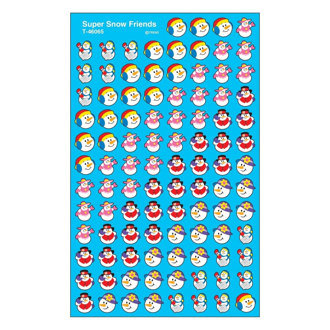 Super Snow Friends superShapes Stickers-Tools 4 Teaching-Classroom Decor and More