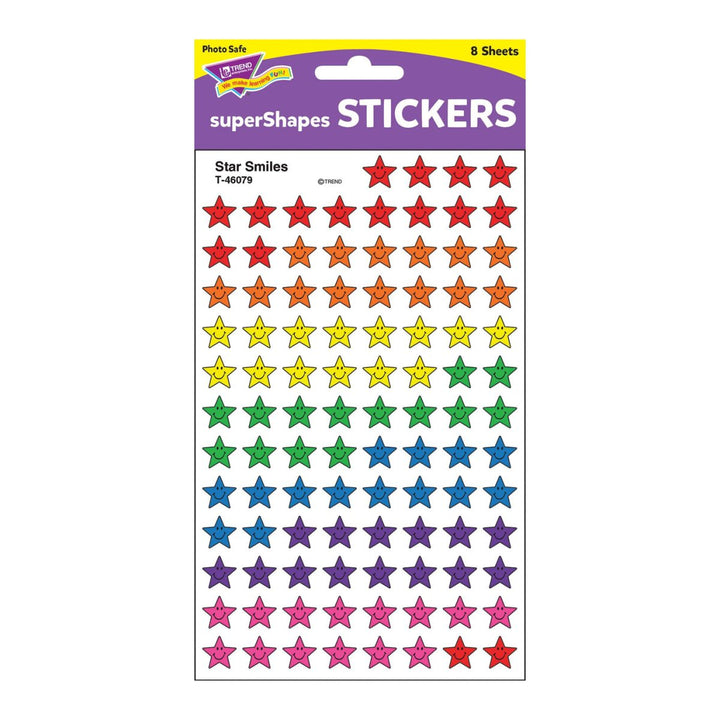 Star Smiles superShapes Stickers-Stickers-Tools 4 Teaching-Classroom Decor and More