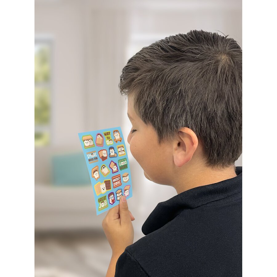 S'mores Smelly Stickers-Stickers-Tools 4 Teaching-Classroom Decor and More